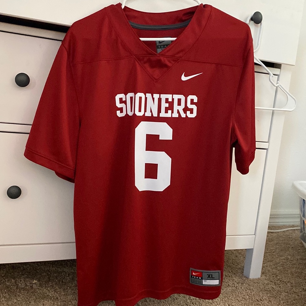 Nike Oklahoma Sooners OU Baker Mayfield Youth Kids